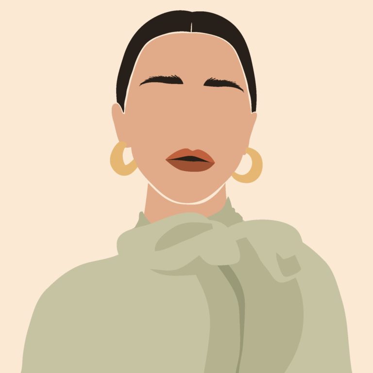 a person with a white shirt