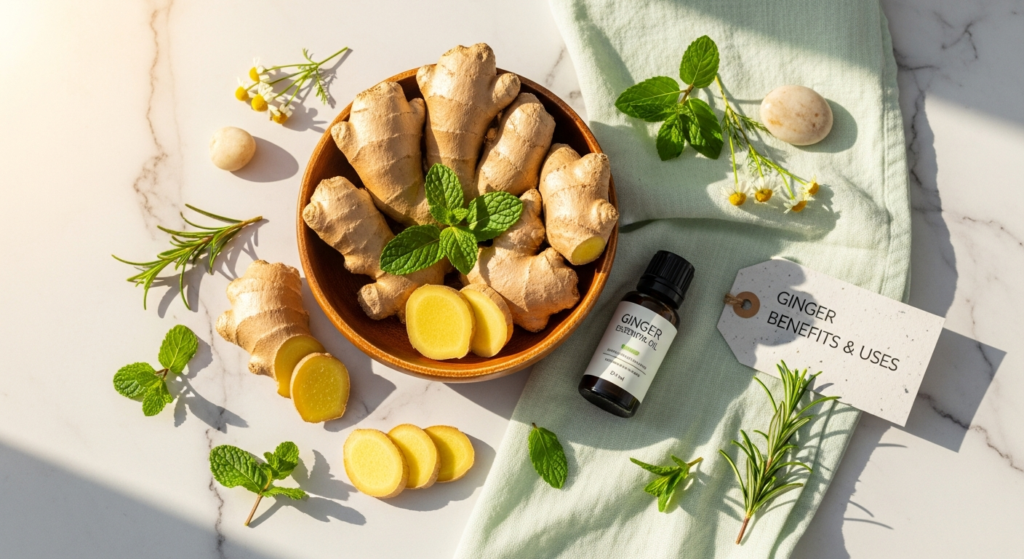 ginger benefits and uses