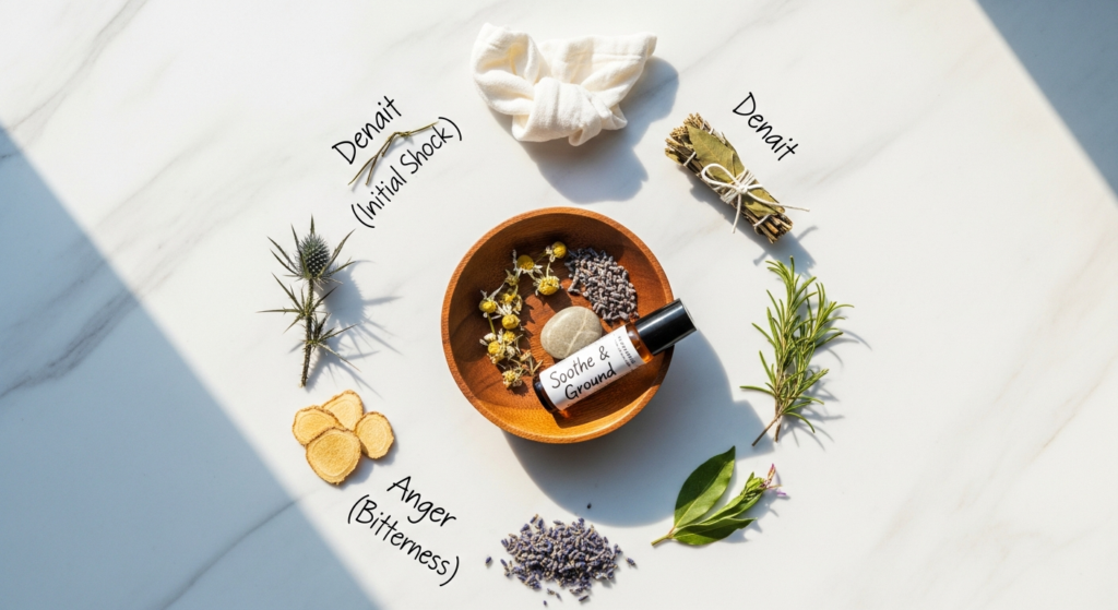 grief stages and healing timeline