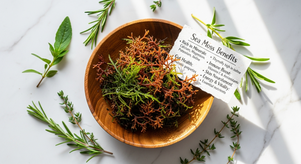 sea moss benefits and how to use it