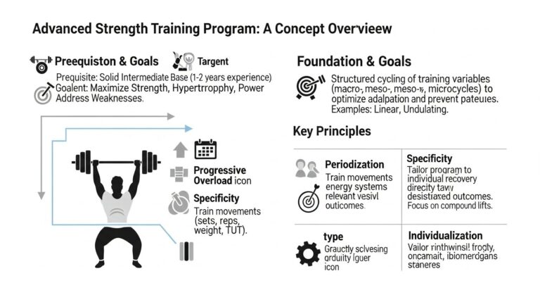 advanced strength training program — featured illustration